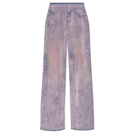Pantaloni Diesel P-NERV Rosa in Cotone Rosa