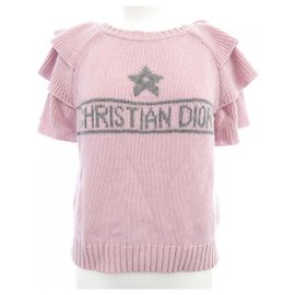 Prenda de punto de cachemira Christian Dior Rosa