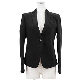 Giacca Gucci in cotone stretch e modal Nero Grigio antracite