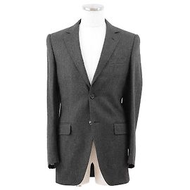 Dolce & Gabbana Dolce&Gabbana Wool Flannel Jacket Brown Dark grey