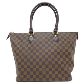 Bolsa Louis Vuitton Saleya Damier Marrom