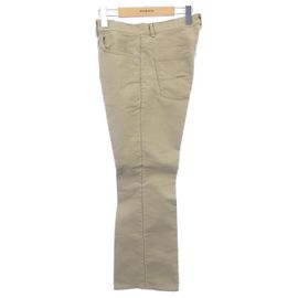 Calças de algodão Dior Verde Caqui
