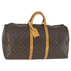 Louis Vuitton Keepall Monogram Canvas 55 Braun