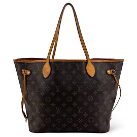 Louis Vuitton Neverfull Monogram Canvas MM Marron