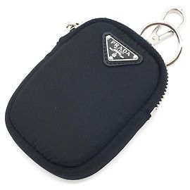 Bolsa porta-chaves Prada Preto