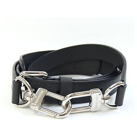 Tracolla Louis Vuitton Taiga Keepall Nero