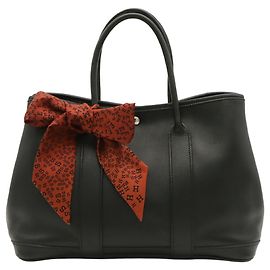 Hermès Sac cabas Hermes Garden Twilly TPM Alphabet Noir