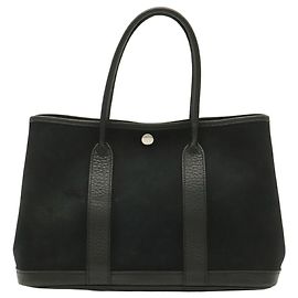 Hermès Hermes Garden TPM Tote Bag Schwarz