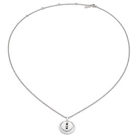 Collana Messika Move Noa Oro Bianco Diamanti Argento Bianco
