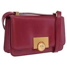 Bottega Veneta BV Classic Spazzolato Leather Mini Rouge