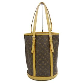 Louis Vuitton Monogram Bucket GM Tote Bag Monogram