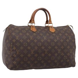 LOUIS VUITTON Monogram Speedy 40 Hand Bag M41522 LV Auth 209686 - Jerrillo Altro