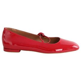 Bailarinas Claudie Pierlot de charol rojo Roja
