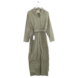 Combinaison Max Mara en coton vert Vert