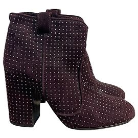 Boots Laurence Dacade violettes T.35 Violet