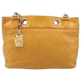 Chanel Bicolore gesteppte Lammleder Schultertasche Andere
