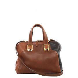 Borsa 2Way Fendi Chameleon in pelle Marrone 8BL114 Marrone