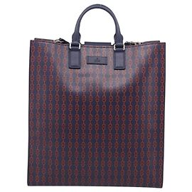 Gucci Navy Blau Leder Handtasche 210600M Andere