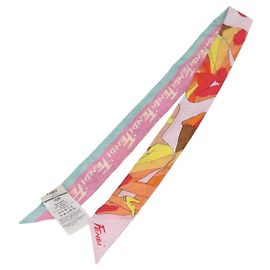 Fendi Twilly in Seta Multicolore Altro