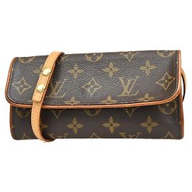 Louis Vuitton Twin Monogram Canvas PM Marrone
