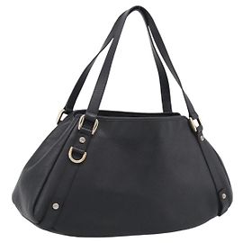 Gucci Abbey Bolsa Tote Pele Preta Outro