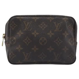 Louis Vuitton Trousse Toiletry Monogram Canvas 18 Brown