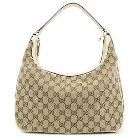 Gucci Shoulder Canvas Small Beige