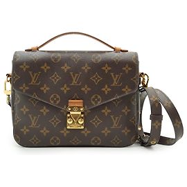 Louis Vuitton Monogram Pochette Metis MM Marron