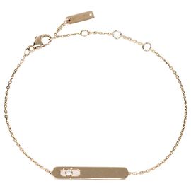 Pulseira Messika My First Diamond em ouro rosa 18K Dourado