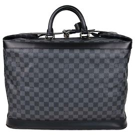 Louis Vuitton Damier Graphite Canvas Grimaud Bag Grey