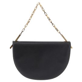 Fendi Mini Sac à Épaule en Cuir Noir