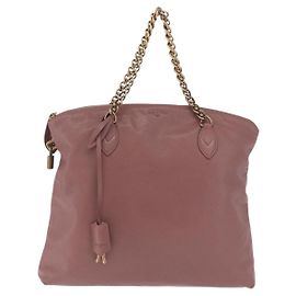 Louis Vuitton Lockit Chain Boudoir Leather Rose
