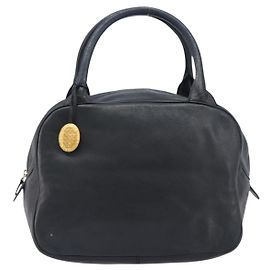 Borsa Christian Dior in pelle Blu navy