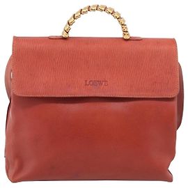 Loewe Vintage Velazquez Top Handle Leather Laranja