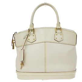 Louis Vuitton Suhali Lockit Leather PM Blanc
