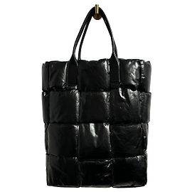 Borsa Bottega Veneta Tote Puffer Nero