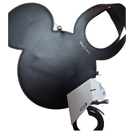 Coperni Disney x Coperni Sac Cabas Mickey en Cuir Noir Noir