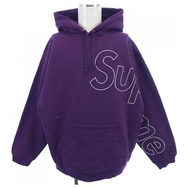 Supreme Reflective Hoodie Roxo