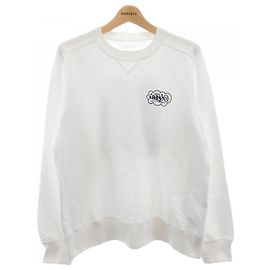 Sudadera de algodón Sacai Eric Haze Blanco