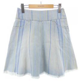 Jupe Chanel Bleu Jaune