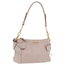 Miu Miu Shoulder Bag Vitellolux Pink Gold Altro