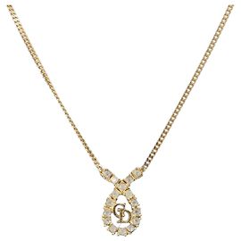 Collier Christian Dior Métal Doré Autre