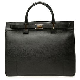 Tote Gucci em couro de bezerro preto Preto
