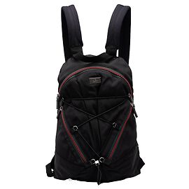 Gucci Black Nylon Web Backpack Black