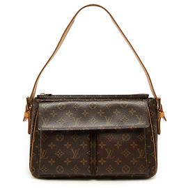 Louis Vuitton Brown Monogram Viva Cite GM Marron