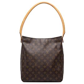 Louis Vuitton Brown Monogram Looping GM Brown