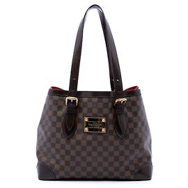 Louis Vuitton Brown Damier Ebene Hampstead MM Marron