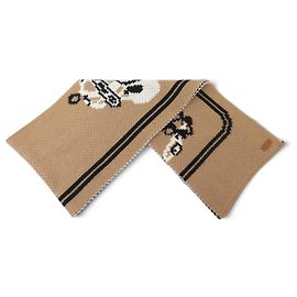 Hermès NEU HERMES BRIDES DE GALA GROBSTRICKER KASHMIR SCHAL Braun