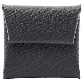 Hermès Hermes Bastia Veau Epsom Coin Case Black