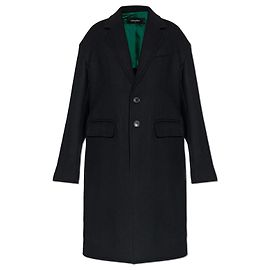 Abrigo de lana negro Dsquared2 Negro